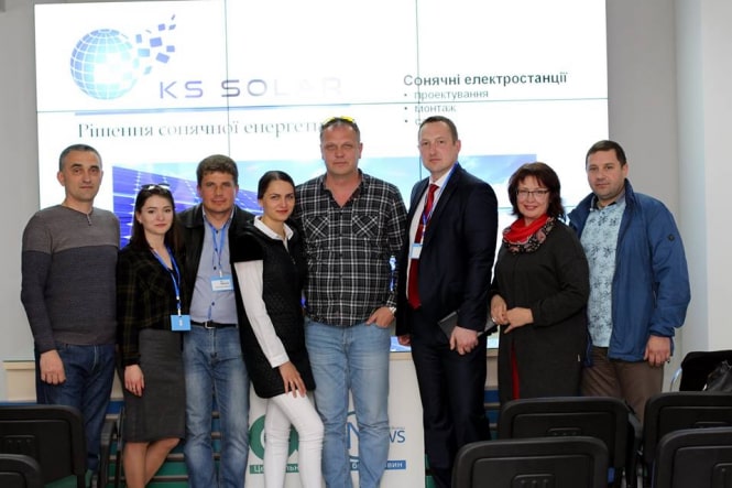 Seminarium na temat energii słonecznej w Kropywnicku